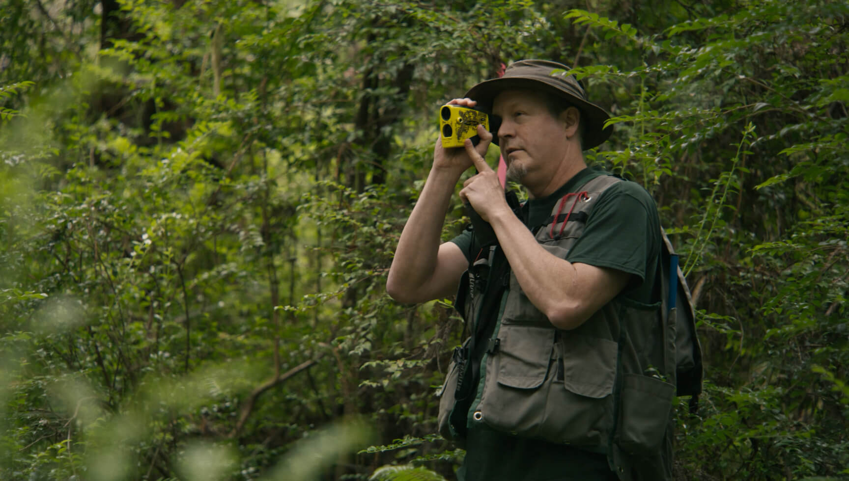 Photographer in the Forest